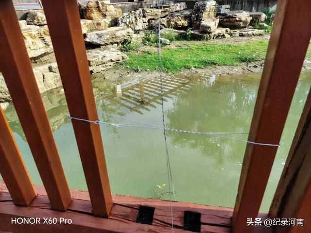 全国文明城市柘城县国家湿地公园榕湖斥巨资升级的人行栈道现状