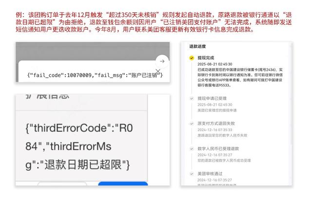 美团客服回应“退款疑问”：已修复退款信息滞后问题，将帮助用户追溯每一笔担心的订单