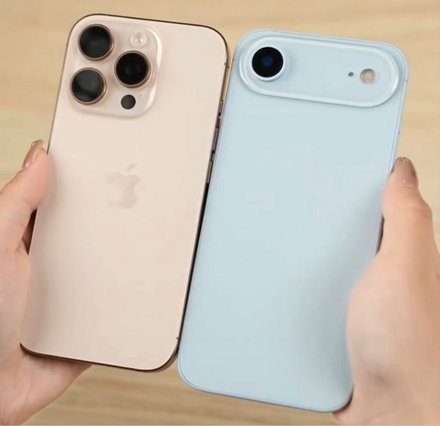 iPhone 17Air天蓝色照片曝光：超薄+清新+单摄，或9月9日发布
