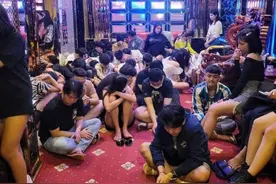 柬埔寨波贝KTV107人涉毒被捕，包括3名中国人图片