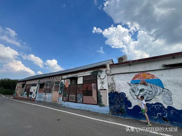 泰安道朗镇的“花田北张壁画村”，拍照很出片呢！