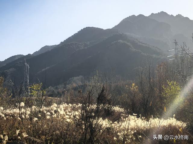 在蓝田不为人知的这个峪口，驱车深入，发现一个隐秘的“桃花源”