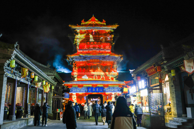 大年初一迎客12万人次！太原古县城成春节“顶流”目的地