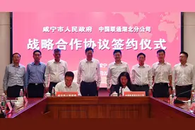 市政府与中国联通湖北分公司签署战略合作协议 共同谱写数字咸宁发展新篇章图片