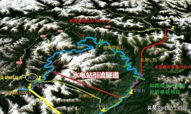 不建高坝，雅鲁藏布江下游水电站开建，为何采用截弯取直隧洞引水