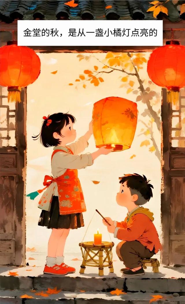 当橘灯遇上热气球……