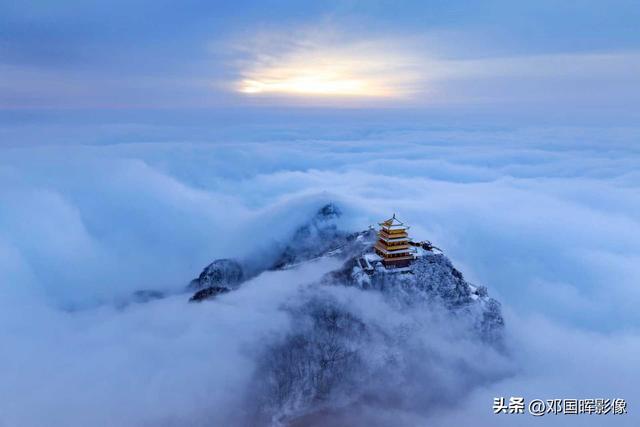 此景只应天上有，南太行王屋山最美冬季