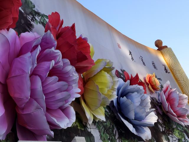 沈阳碧塘灯会，一片大唐的清风徐徐拂来