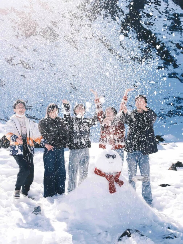 在雅安！！这么美的雪景我当然狠狠宣传啊啊啊！！