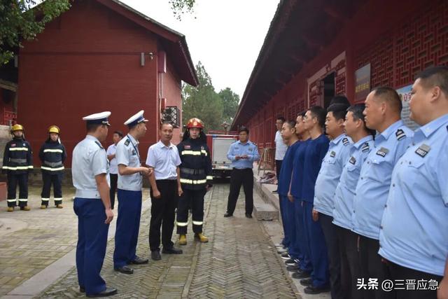 防消联勤 | 盐湖消防护航关公旅游文化节 筑牢景区安全防线