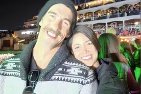 都是体坛超巨，退役的博尔特和菲尔普斯，一个像30岁一个像50岁图片