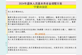 宁夏将迎2025年养老金调整，这四类人群涨钱会更多，有你吗？图片