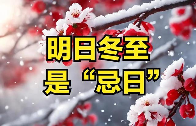 明日冬至是“忌日”，记得：1不泡、2不动、3不开、4要数、5要吃