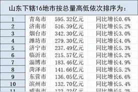 山东16地市家底大揭秘！图片