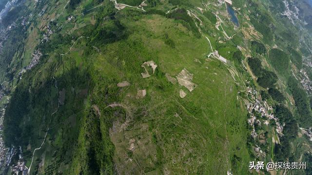 环城贵阳花溪苗王坡越野大环线之青岩段达夯翁拢“冈仁波齐”风景