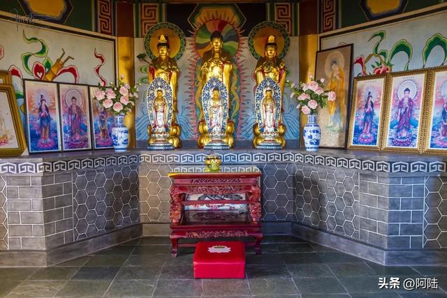 探秘云南省常住出家众最多的净土女众道场，在塔顶还偶遇主持诵经