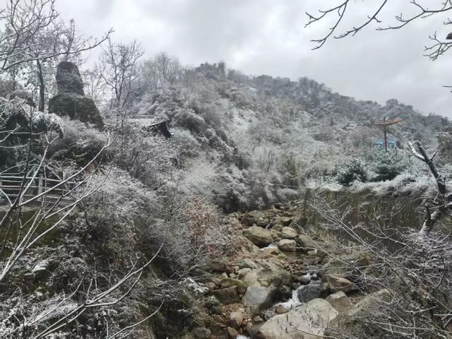 告别秋景，奔赴鸡峰山的第一场雪｜冬日旅行启动
