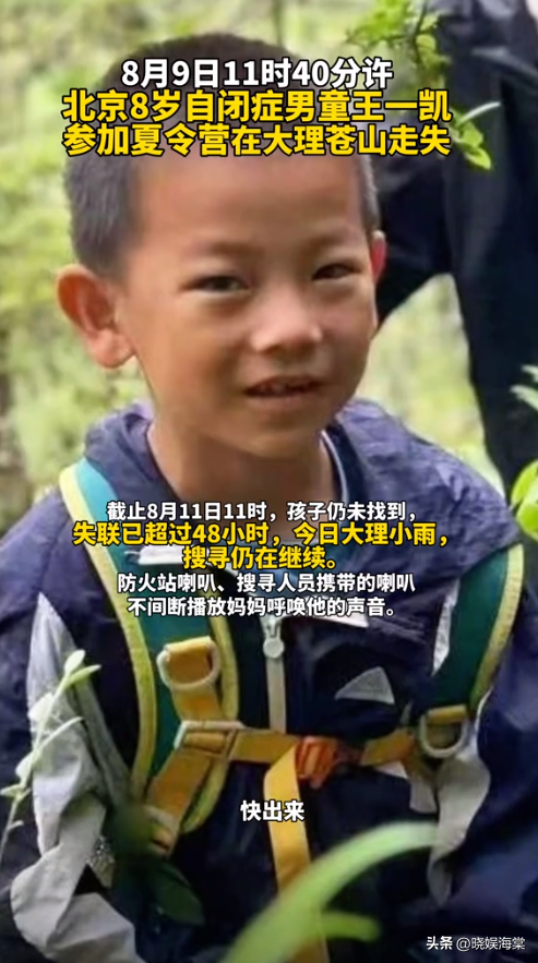 苍山自闭男孩失联后续：救援队回应，老师发声，更可怕的还在后面