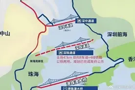全面提速！大湾区“超级工程”深珠通道 最新进展→图片