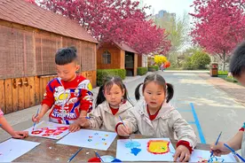 不负春日好时光——利津县第三实验幼儿园开展写生活动图片