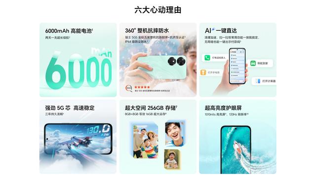 荣耀上架新机，6000mAh+天玑6300，仅售551元