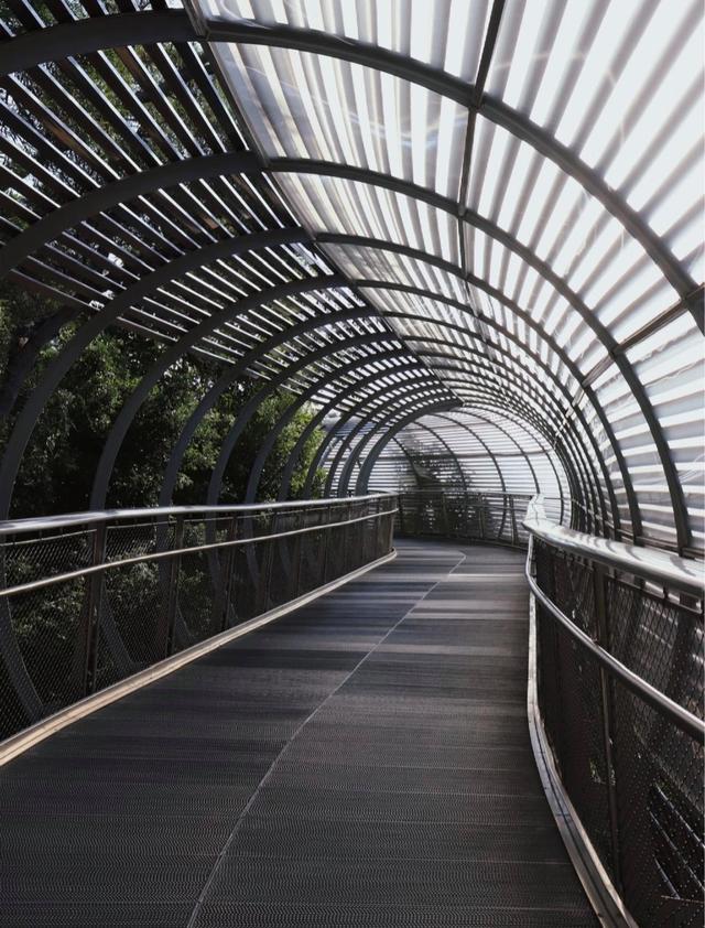 厦门山海健康步道云海线七座特色节点桥，形成一桥一景独特景观