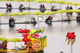 阳朔“金龙”巡游在海外获680万次“云围观” 网友：下一站必打卡广西图片