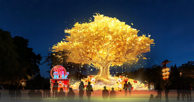 非遗光影！乐山市首届彩灯嘉年华・年货电商季1月23日点亮新春