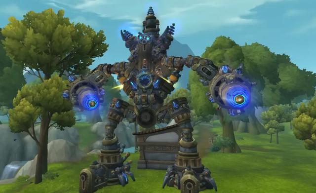 魔兽世界:24个玩家的脑洞自建房,家园变泰坦机甲,可一键分享