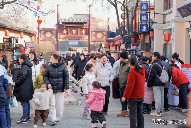 冬至大集燃炸开场！东阿中医药文化旅游区热闹到沸腾！