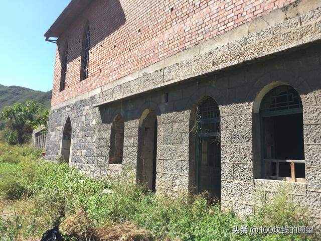 井陉废弃建筑之烂尾教堂建筑