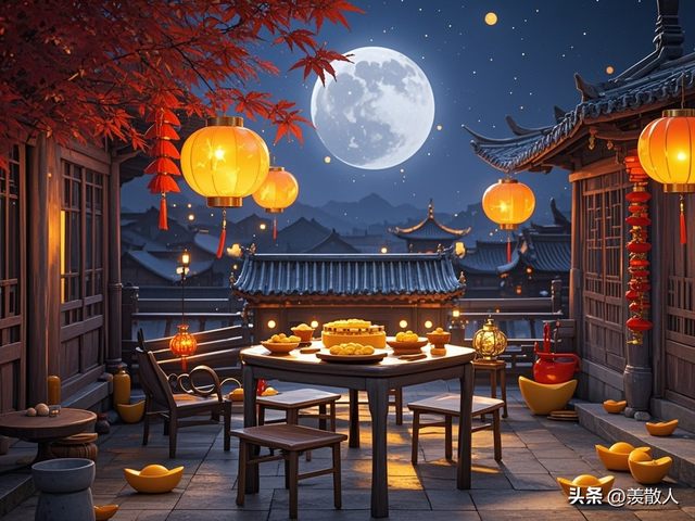 成语填空挑战20个成语！外加“中秋”特辑，一起赏“月”！