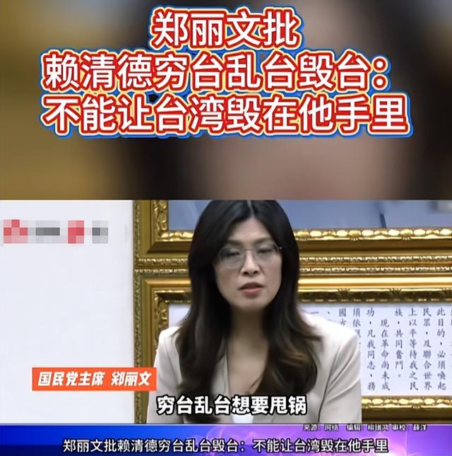 赖清德翻脸，逮捕国民党13人	，郑丽文宣战反击，关键时刻2人反水