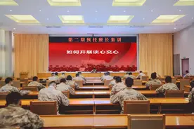 想当一名好班长？这场集训带着他们快速“上道”图片
