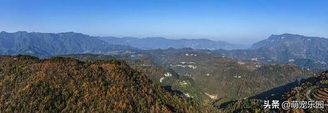 冬日三峡库区现色彩狂欢，秭归山村如宝石散落，错过等一年