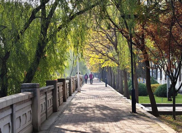 七里河畔晨光好 文明城市气象新