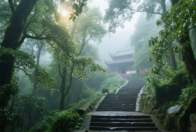 成都1.5h|又发现一条轻途吸氧小秘境，看千年古刹，赏秋色美景！