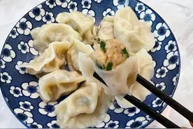 调饺子馅，牢记“盐水油”顺序和比例！饺子一口爆汁，太好吃了！图片