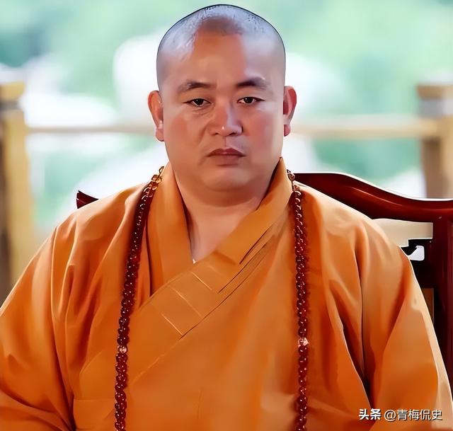 老方丈没说谎！看到李湘拜访少林寺旧照，才发现释永信面相早变了