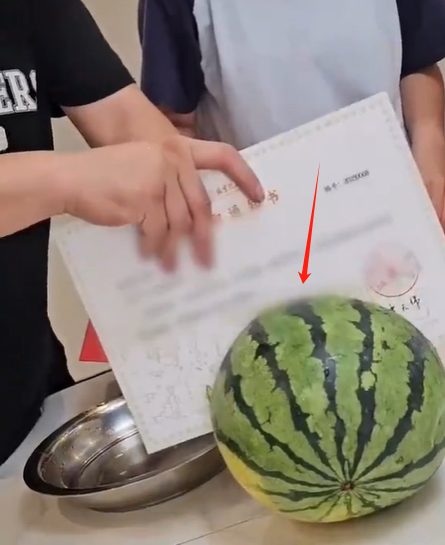 河北女生用通知书“切西瓜”，视频还没火，北化工表态：明年停用