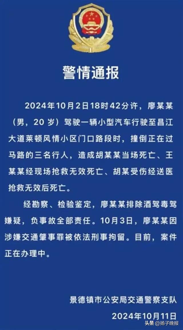 “司机泄愤撞死一家三口”，肇事者父亲：人都没了，再加上几条人命也就那么回事，逝者家属最新发声