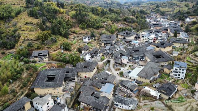 福建南靖土楼——南欧村土楼群
