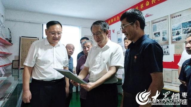 枣庄市苏鲁豫皖边区特委历史文化展馆开馆暨铁道游击队诞生地纪念碑揭碑仪式在市中区举行