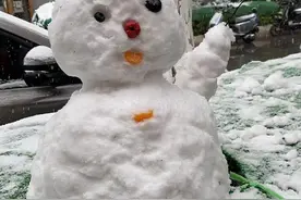 真的飘了一天的雪！会在大雪中过年吗？昆明回暖时间→图片
