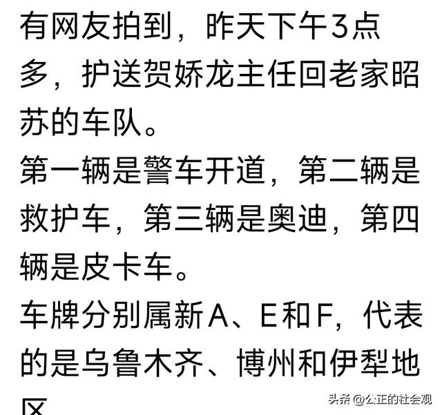 网友偶遇送贺娇龙回昭苏车队 用机器维持心跳 强撑见家人最后一面