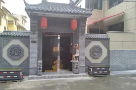 这是你想要的中式门楼吗？古典大气图片