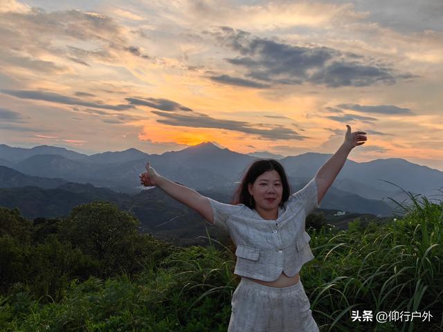 饶平朱湖顶露营
