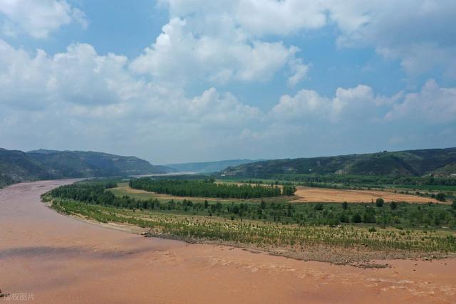 黄河吕梁段，美得让人心旷神怡