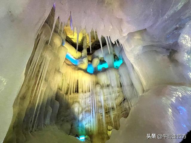山西宁武万年冰洞：千年冰窟凝寒玉、万载岩穴锁冷光
