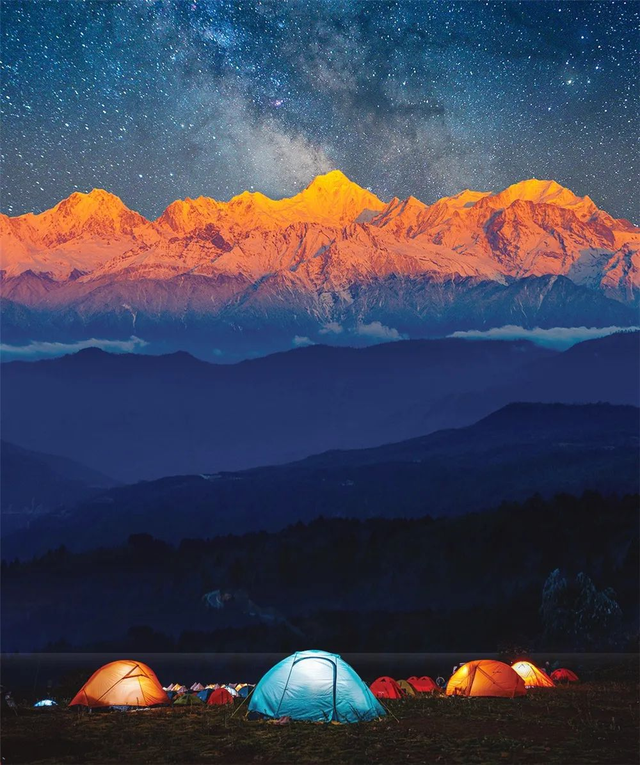 谁懂！居然能在雅安看到梵高画里的星空！